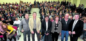 Asamblea de trabajadores de Bankia en La Rioja